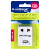Travel Smart&reg; by Conair Adapter Plug with USB Port