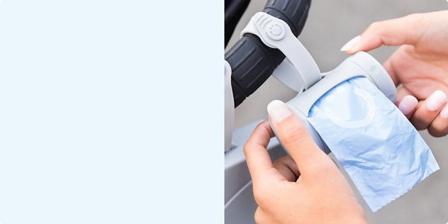 On-The-Go Bag Dispenser Turns To Retract