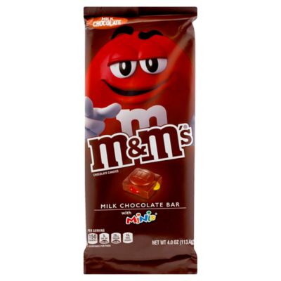 M&amp;M&#39;s 4 oz. Milk Chocolate XL Tablet Bar