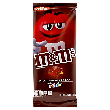 M&amp;M&#39;s 4 oz. Milk Chocolate XL Tablet Bar. View a larger version of this product image.