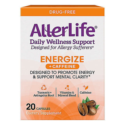 Alternate image 1 for Allerlife® 20-Count Daily Wellness Energize & Allergy Relief Supplement