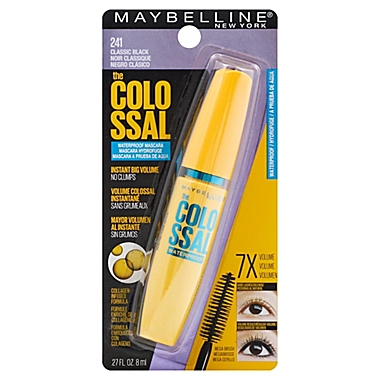 Maybelline&reg; The Colossal Waterproof Mascara in Classic Black 241. View a larger version of this product image.