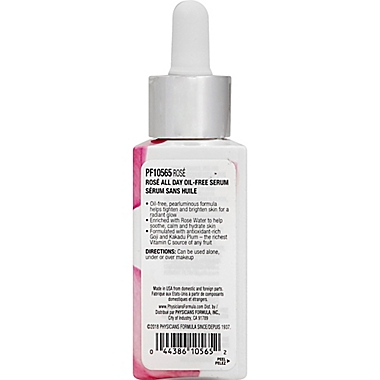 Physician&#39;s Formula&reg; 1.0 fl. oz. Ros&eacute; All Day Oil-Free Serum. View a larger version of this product image.