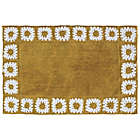 Alternate image 0 for Wild Sage&trade; 33&quot; x 20&quot; Crochet Bath Rug in Gold