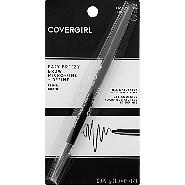 CoverGirl&reg; Micro-Fine + Define Brow Pencil in Rich Brown 705. View a larger version of this product image.