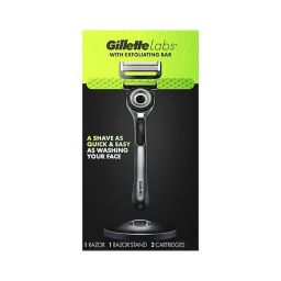GilletteLabs® with Exfoliating Bar Razor 4-Piece Set