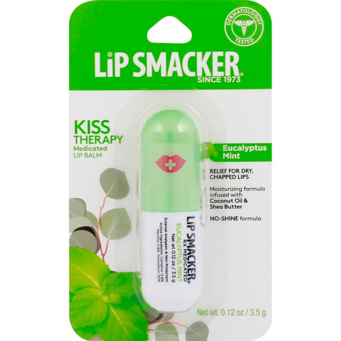 Lip Smacker Kiss Therapy Medicated Lip Balm In Eucalyptus Mint Bed Bath Beyond