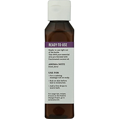 Aura Cacia&reg; 4 oz. Lavender Ready-To-Use Essential Oil. View a larger version of this product image.