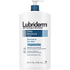 Alternate image 1 for Lubriderm 24 oz. Fragrance-Free Daily Moisture Lotion for Normal to Dry Skin