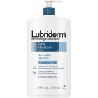 Alternate image 1 for Lubriderm 24 oz. Fragrance-Free Daily Moisture Lotion for Normal to Dry Skin