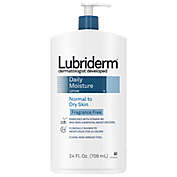 Lubriderm 24 oz. Fragrance-Free Daily Moisture Lotion for Normal to Dry Skin