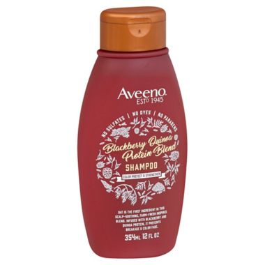 Aveeno&reg; 12 fl. oz. Blackberry Quinoa Protein Blend Shampoo. View a larger version of this product image.
