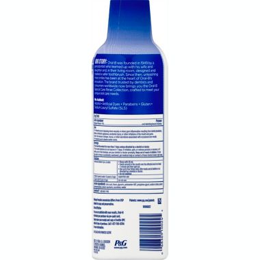 Oral-B&reg; Mouth Sore 16 fl. oz. Special Care Oral Rinse in Soothing Mint. View a larger version of this product image.