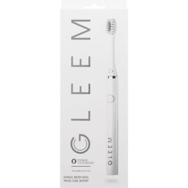 Gleem Battery Toothbrush in White. View a larger version of this product image.