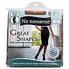 Alternate image 0 for No Nonsense&reg; Great Shapes&reg; Size E Body-Shaping Pantyhose in Beige Mist