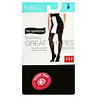 Alternate image 0 for No Nonsense&reg; Small Shaping Great Shapes&reg; Tights in Black