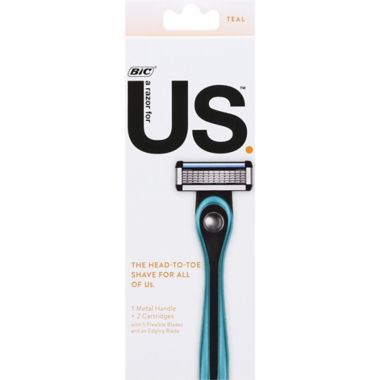 Bic&reg; US&trade; Blade Starter Kit in Teal. View a larger version of this product image.