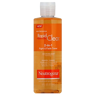 Neutrogena&reg; Rapid Clear&reg; 8 oz. 2-in-1 Fight &amp; Fade Toner. View a larger version of this product image.