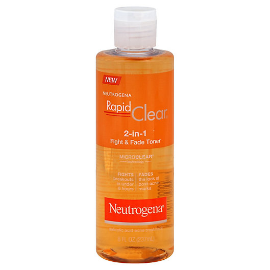Alternate image 1 for Neutrogena® Rapid Clear® 8 oz. 2-in-1 Fight & Fade Toner