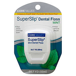 Core Values™ 54.7 yd. SuperSlip Dental Floss in Mint