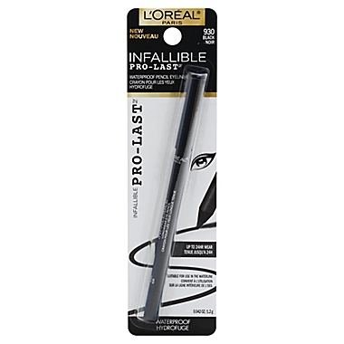 L&#39;Or&eacute;al&reg; Infallible&reg; Pro-Last Waterproof Pencil Eyeliner in Black (930). View a larger version of this product image.