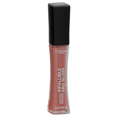 L'Oreal Paris Infallible 8HR Pro Lip Gloss with Hydrating Finish - 880 Pink Opal - 0.21 fl oz