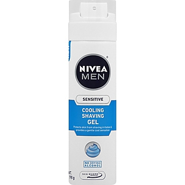 Nivea&reg; Men 7 oz. Sensitive Cool Shaving Gel. View a larger version of this product image.