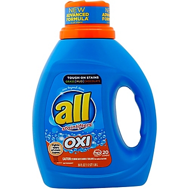 all&reg; Stainlifters Oxi 36 fl. oz. Liquid Laundry Detergent. View a larger version of this product image.
