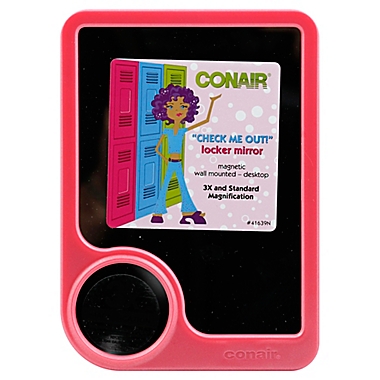 Conair&reg; Check Me Out 3x/1x Locker Mirror. View a larger version of this product image.