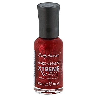 Sally Hansen® Hard As Nails Xtreme Wear®  fl. oz. Nail Color in Red  Carpet | Bed Bath & Beyond