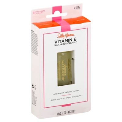 Sally Hansen Vitamin E 0.45 Fl. Oz. Nail And Cuticle Oil