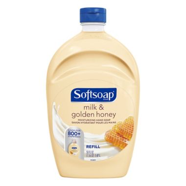 Softsoap&reg; 50 Oz. Moisturizing Liquid Hand Soap in Milk &amp; Golden Honey. View a larger version of this product image.