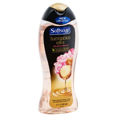 Softsoap&reg; 20 fl. oz. Moisturizing Body Wash in Luminous Oils. View a larger version of this product image.