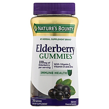 Nature&#39;s Bounty&reg; 70-Count Elderberry Gummies. View a larger version of this product image.