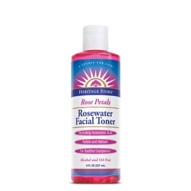 Heritage Store&trade; 8 oz. Rose Petals Rosewater Facial Toner. View a larger version of this product image.