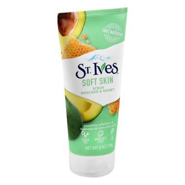 St. Ives&reg; 6.0 oz. Soft Skin Avocado &amp; Honey Face Scrub. View a larger version of this product image.