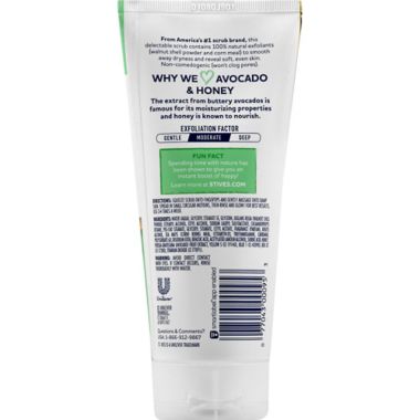 St. Ives&reg; 6.0 oz. Soft Skin Avocado &amp; Honey Face Scrub. View a larger version of this product image.