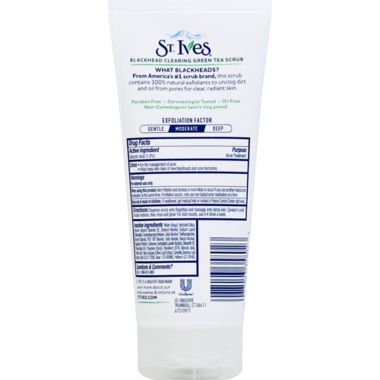 St. Ives&reg; 6.0 oz. Blackhead Clearing Green Tea Face Scrub. View a larger version of this product image.