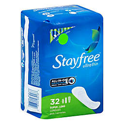 Stayfree 32-Count Ultra Thin Super Long Pads with Wings