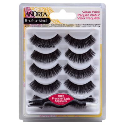 Andrea&reg; 5-of-a-Kind&trade; Lashes Value Pack with Applicator in 33