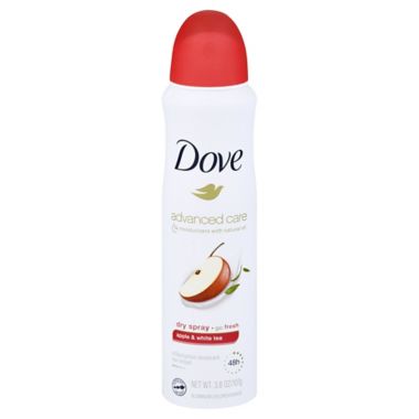 Dove&reg; Dry Spray Apple &amp; White Tea 3.8 oz. Anti-Perspirant. View a larger version of this product image.