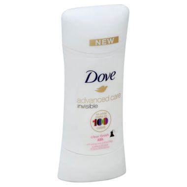 Dove Advanced Care 2.6 oz. Clear Finish 48-Hour Invisible Antiperspirant and Deodorant Stick. View a larger version of this product image.