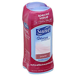 Suave® 2-Pack 2.6 oz. 24-Hour Invisible Solid Anti-Perspirant & Deodorant in Powder