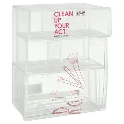 London Soho New York 2-Drawer Beauty Station