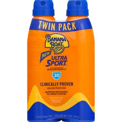 Banana Boat&reg; 2-Pack Ultra Sport&trade; 12 fl. oz. Clear Ultramist&reg; Sunscreen Spray SPF 30