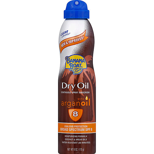 Clear Ultramist 6 fl. oz. Dry Oil Sunscreen Spray with Argan Oil SPF 8
