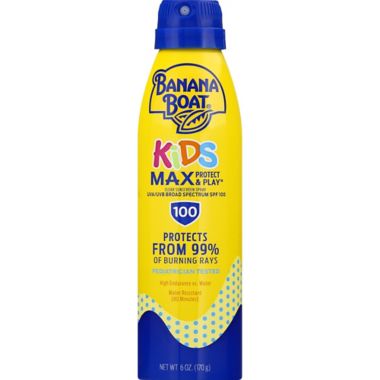 Banana Boat&reg; Kids Max Protect &amp; Play Clear UltraMist&reg; Spray SPF 100. View a larger version of this product image.
