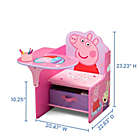 Alternate image 7 for Delta Children Peppa Pig Chair Desk with Storage Bin