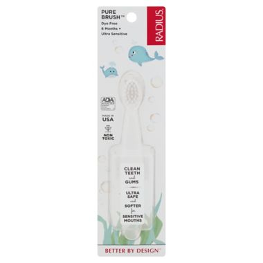 Radius&reg; Pure Brush&trade; 6 Months + Baby Toothbrush. View a larger version of this product image.