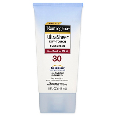 Neutrogena&reg; Ultra Sheer&reg; 5 oz. Dry-Touch Sunscreen Broad Spectrum SPF 30. View a larger version of this product image.